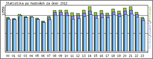 Statistika po hodinch