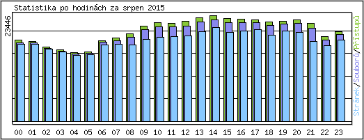 Statistika po hodinch