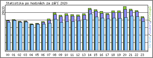 Statistika po hodinch