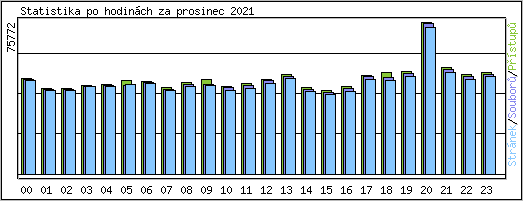 Statistika po hodinch